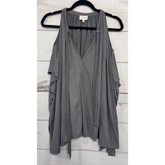 Deletta Tops - Deletta Size Xs/Sm Grey Poncho top Anthropologie